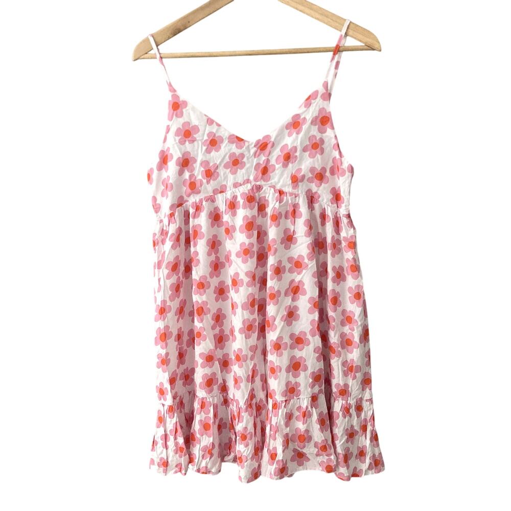 Pink Lily Kennedy Daisy Dress - Keep Blooming Pink - Medium